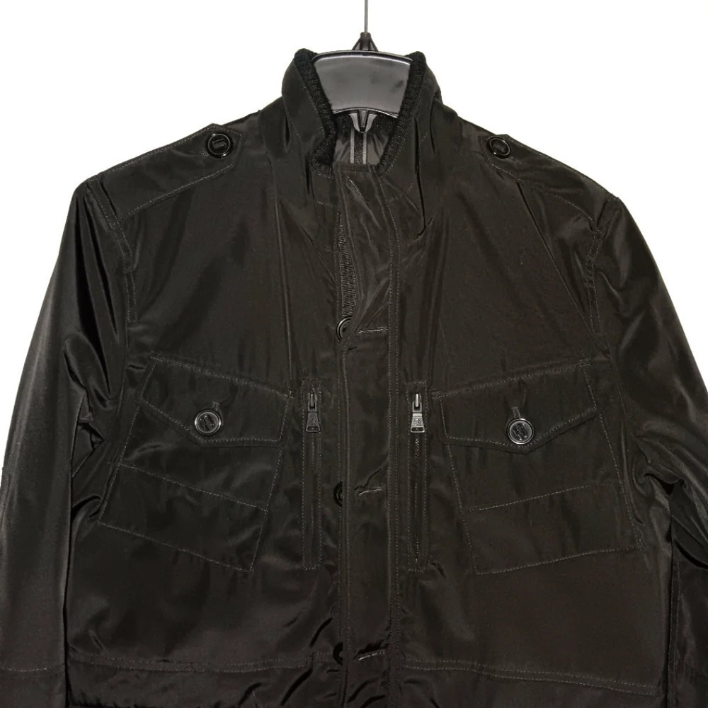 Express women's sample chores work barn jacket coat size M black with po…